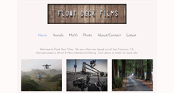 Desktop Screenshot of floatdeckfilms.com